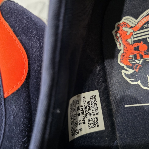 The Hundreds Kids Shoes - Navy and Orange - Picture 5 of 9